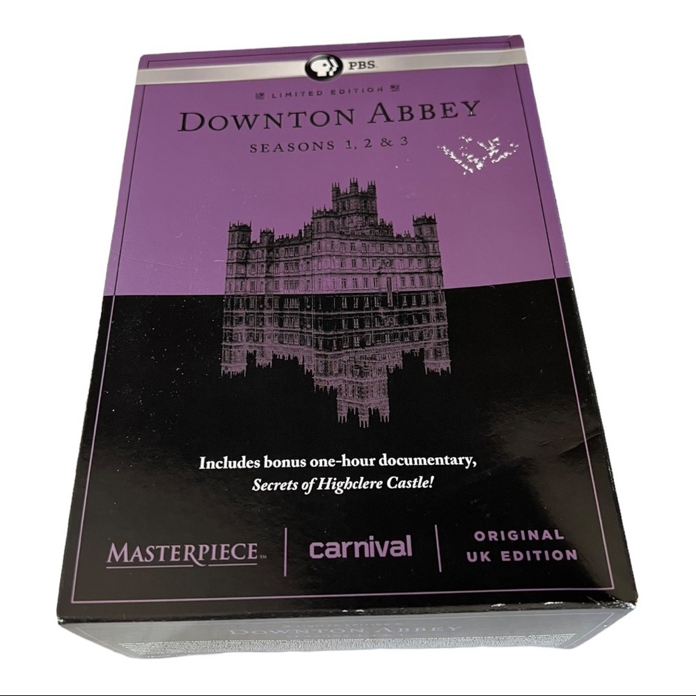 Downton Abbey Seasons 1-3 DVD Set w bonus DVD